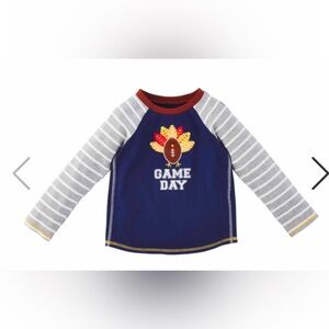 MUD PIE FOOTBALL THANKSGIVING TEE 2T/3T